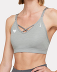 NIKE WOMEN'S INDY BRA - GREY - FW23