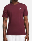 NIKE MEN'S TEE - MAROON - FW23