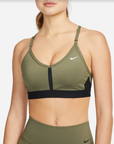 WOMEN'S NIKE INDY SPORTS BRA - GREEN