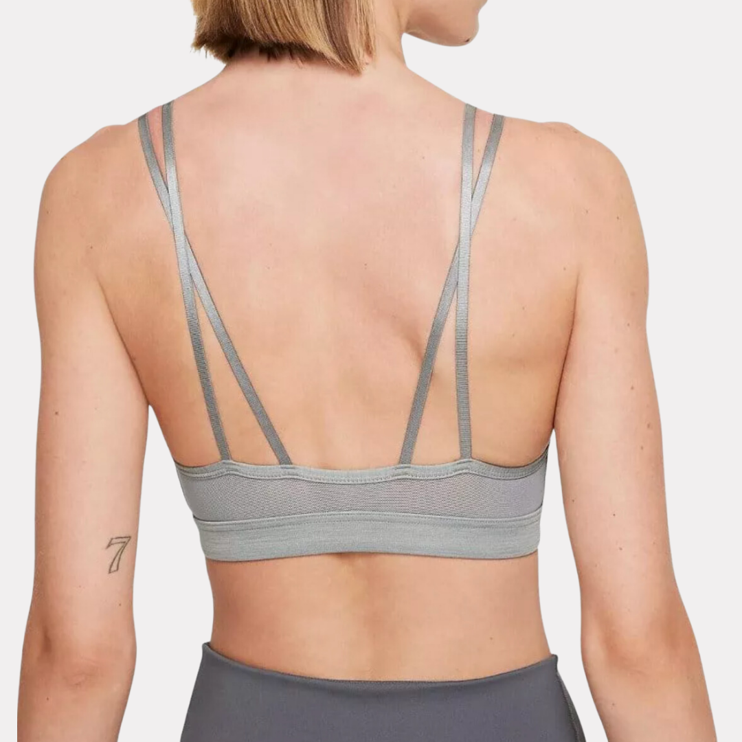 NIKE WOMEN'S INDY BRA - GREY - FW23
