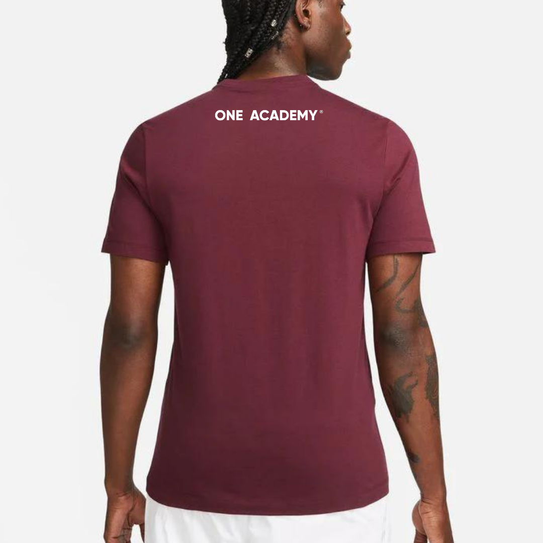 NIKE MEN'S TEE - MAROON - FW23