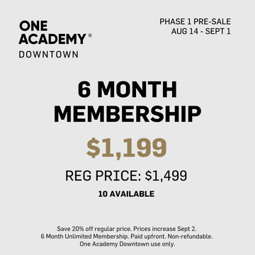 PHASE 1: 6 MONTH UNLIMITED - OA DOWNTOWN