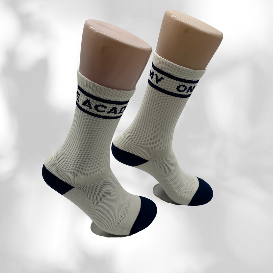 Knit Crew Sock, Navy - SS25