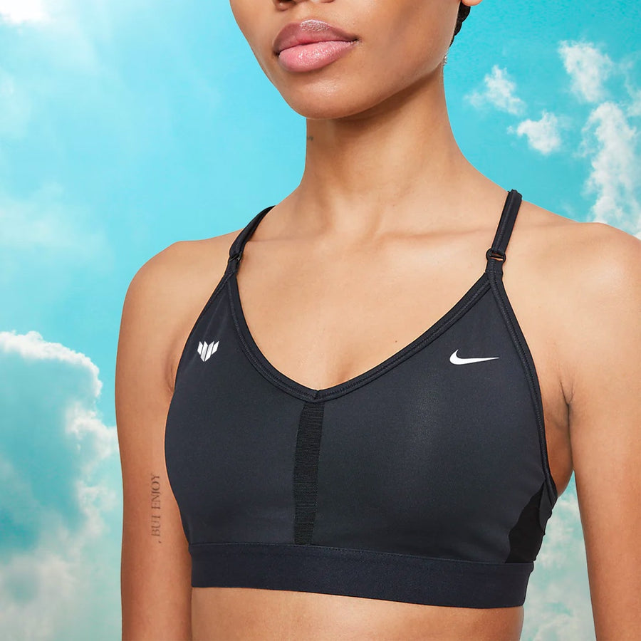 Nike Sports bra INDY in black/ gray