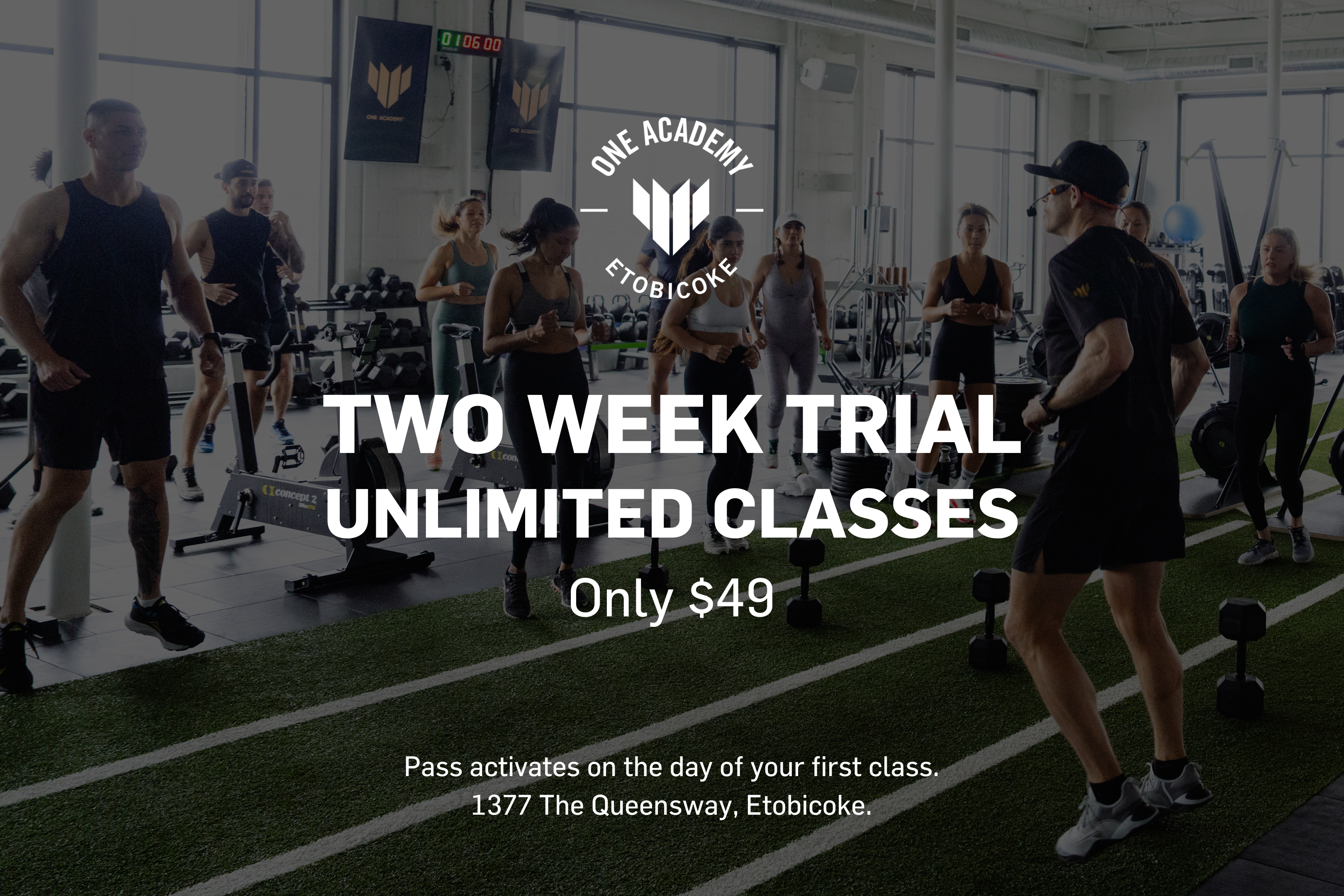 OA Etobicoke Intro Offer: $49 Two Week Trial