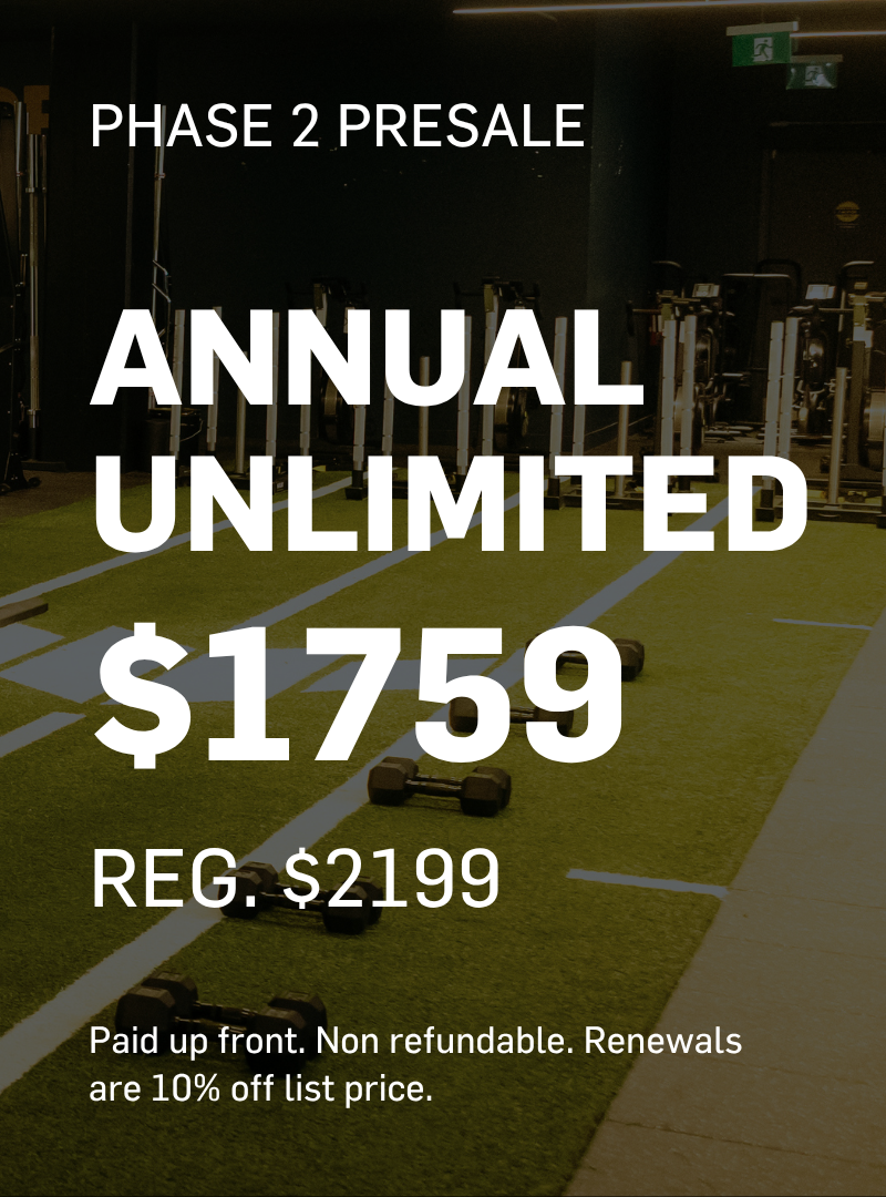 PHASE 2: ANNUAL UNLIMITED - THE GLEBE
