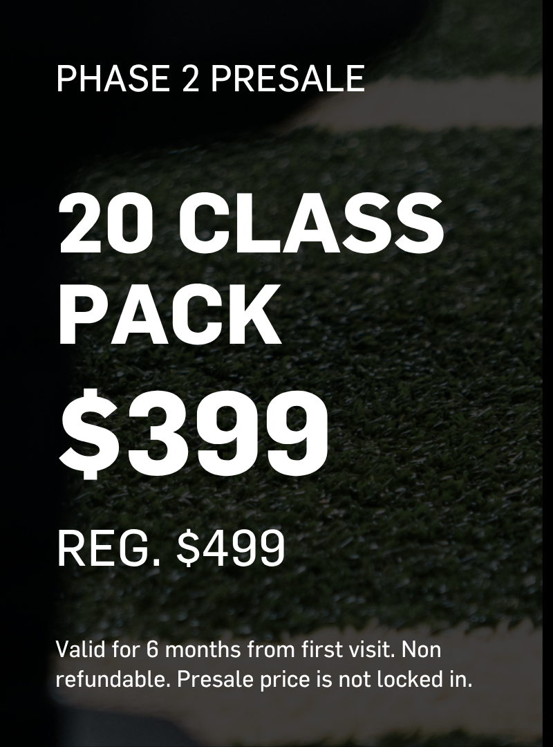PHASE 2: 20 CLASS PACK - THE GLEBE