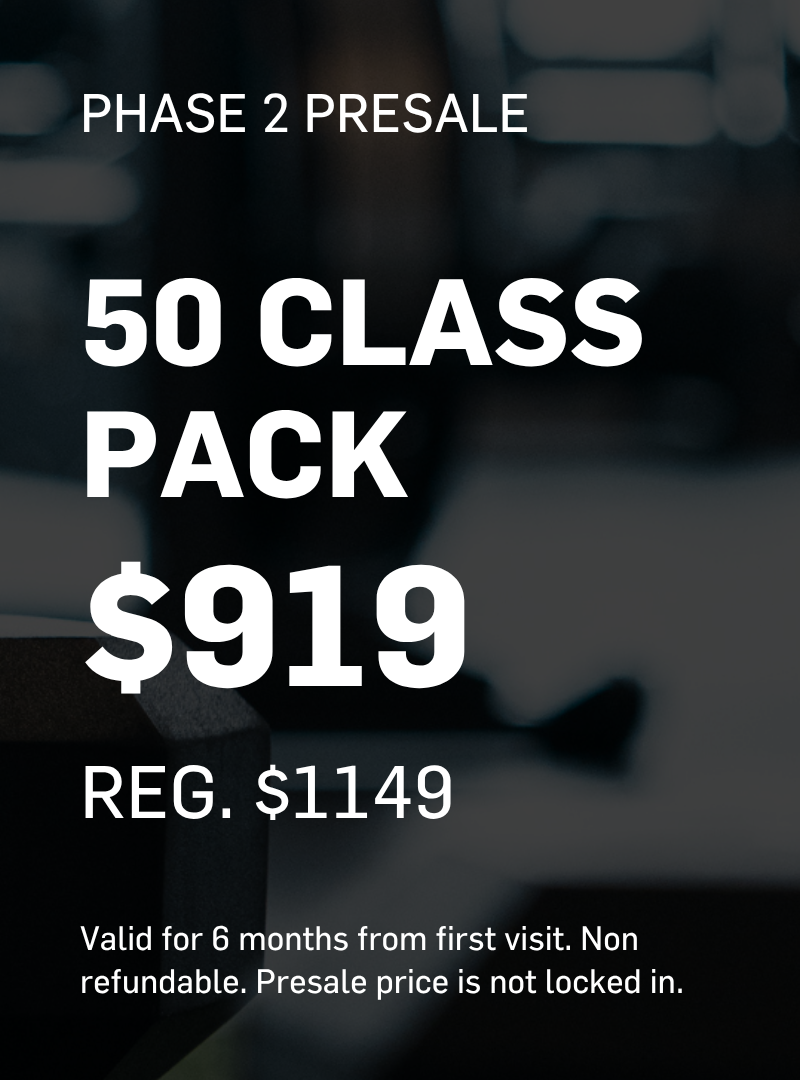 PHASE 2: 50 CLASS PACK - THE GLEBE