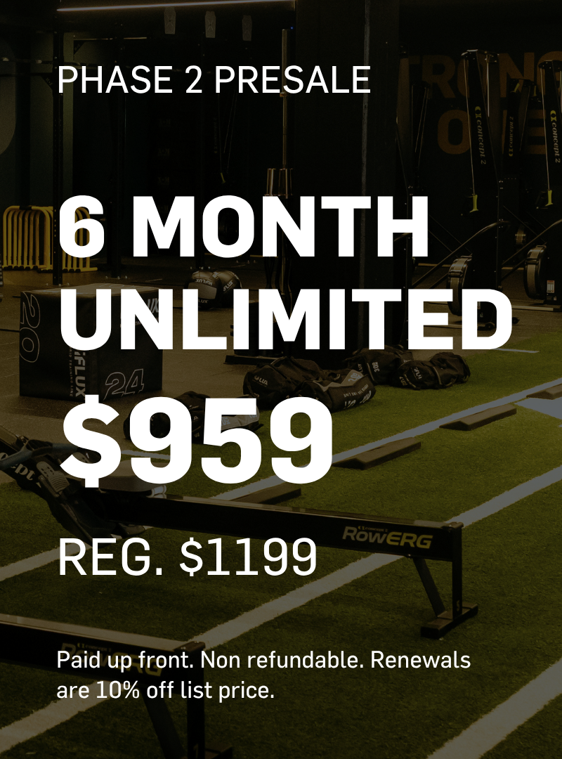 PHASE 2: 6 MONTH UNLIMITED - THE GLEBE
