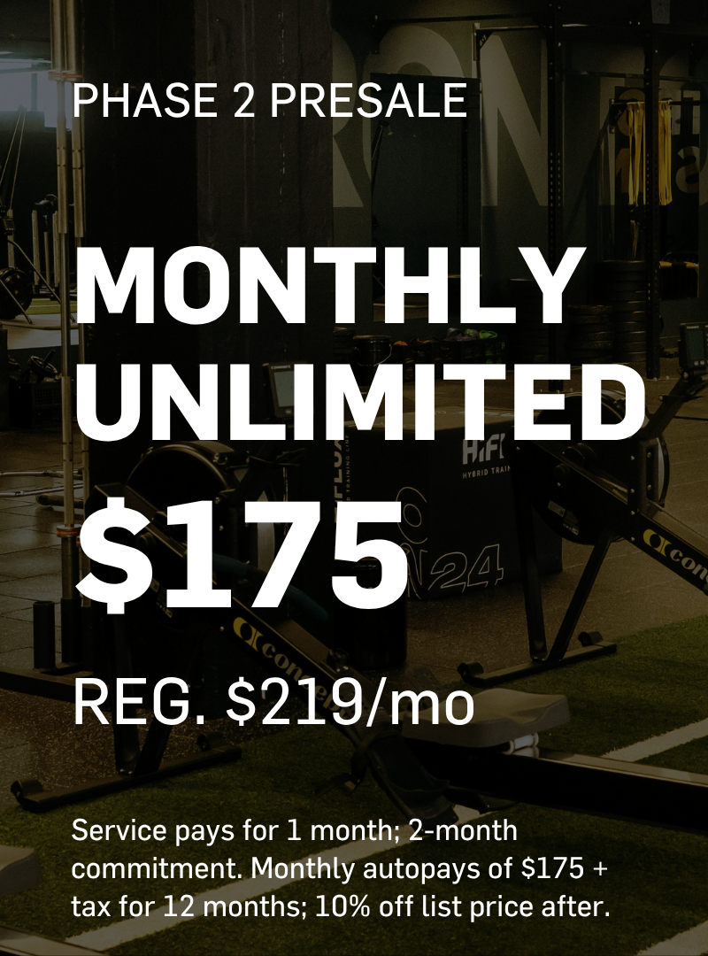 PHASE 2: MONTHLY UNLIMITED - THE GLEBE