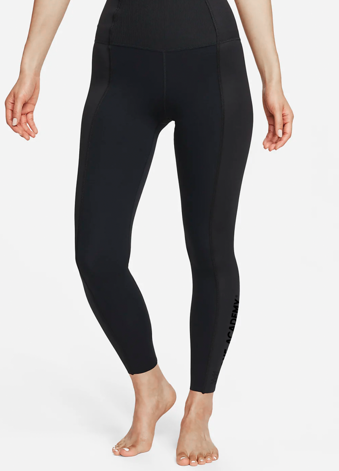 Nike Womens Luxe Yoga 7/8 Leggings - Black